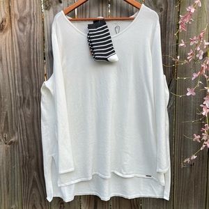 Plus Size Sweater Shirt Pullover Womans 